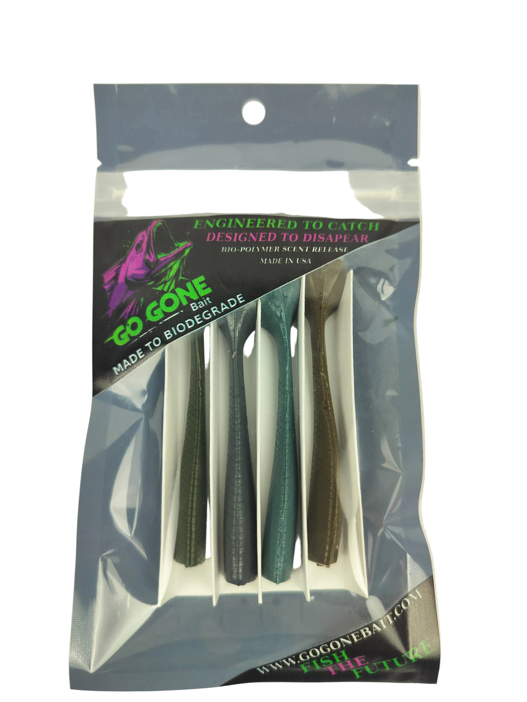 Shovel Tail 2.5" 4 Pack
